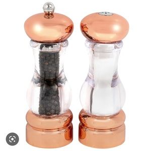 MOVING SALE | Copper Plated Salt And Pepper Shakers, Purchased From Amazon